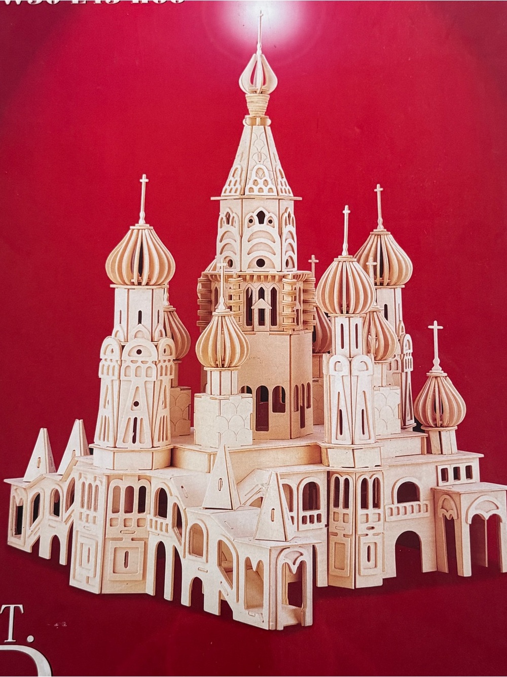 Puzzled St. Petersburg Church 3D Wooden Jigsaw Puzzle 705 Pieces New In Box